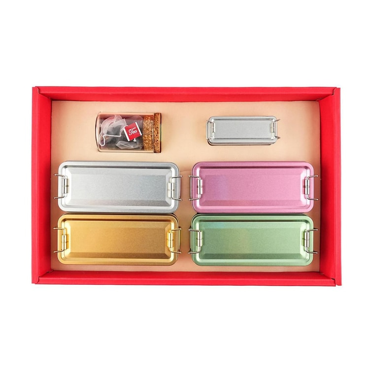 ZFJ Pineapple Cake Pastry Nostalgic Color Box Gift Box - Image 6